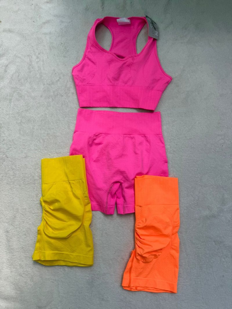 Conjunto top + calza FLÚOR