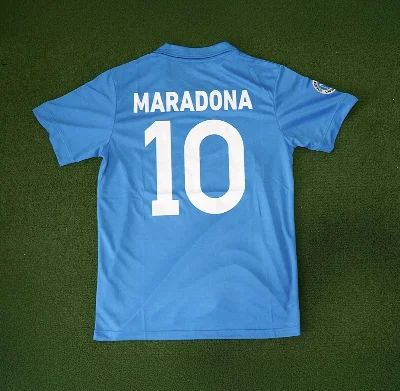 Napoli Maradona 1986 Titular Retro thumbnail 2