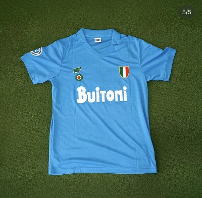 Napoli Maradona 1986 Titular Retro thumbnail 1