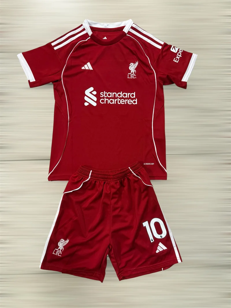 Liverpool 2025/26 (Mac Allister) - Kit niños