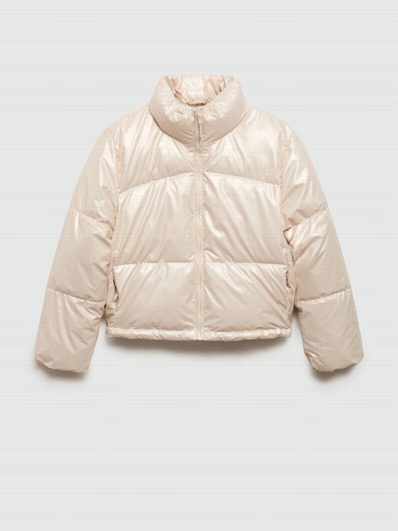 Anorak metalizado acolchado PASTEL