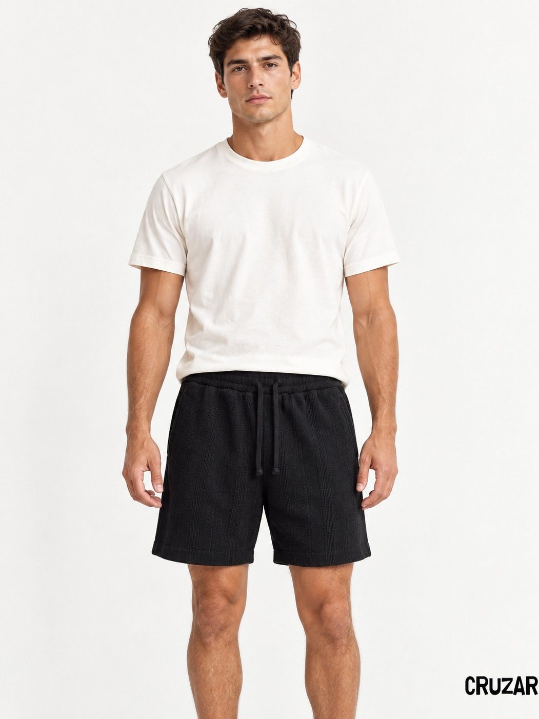 BERMUDA JACQUARD GEOMÉTRICO
