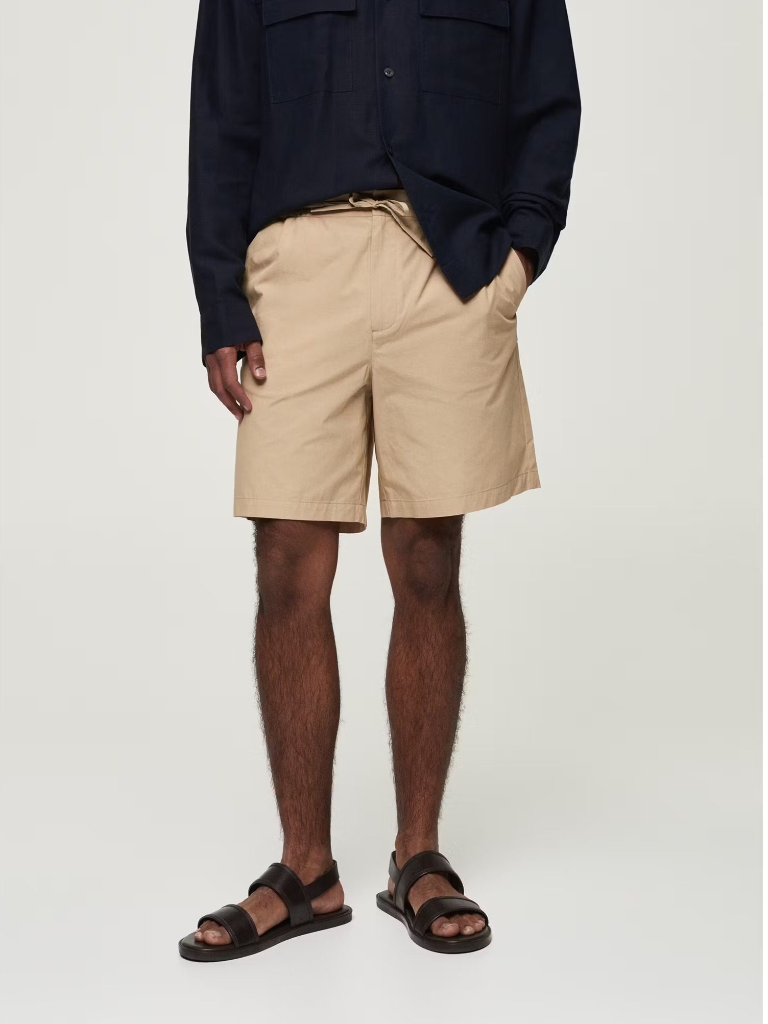 BERMUDAS 100% ALGODÓN CORDÓN