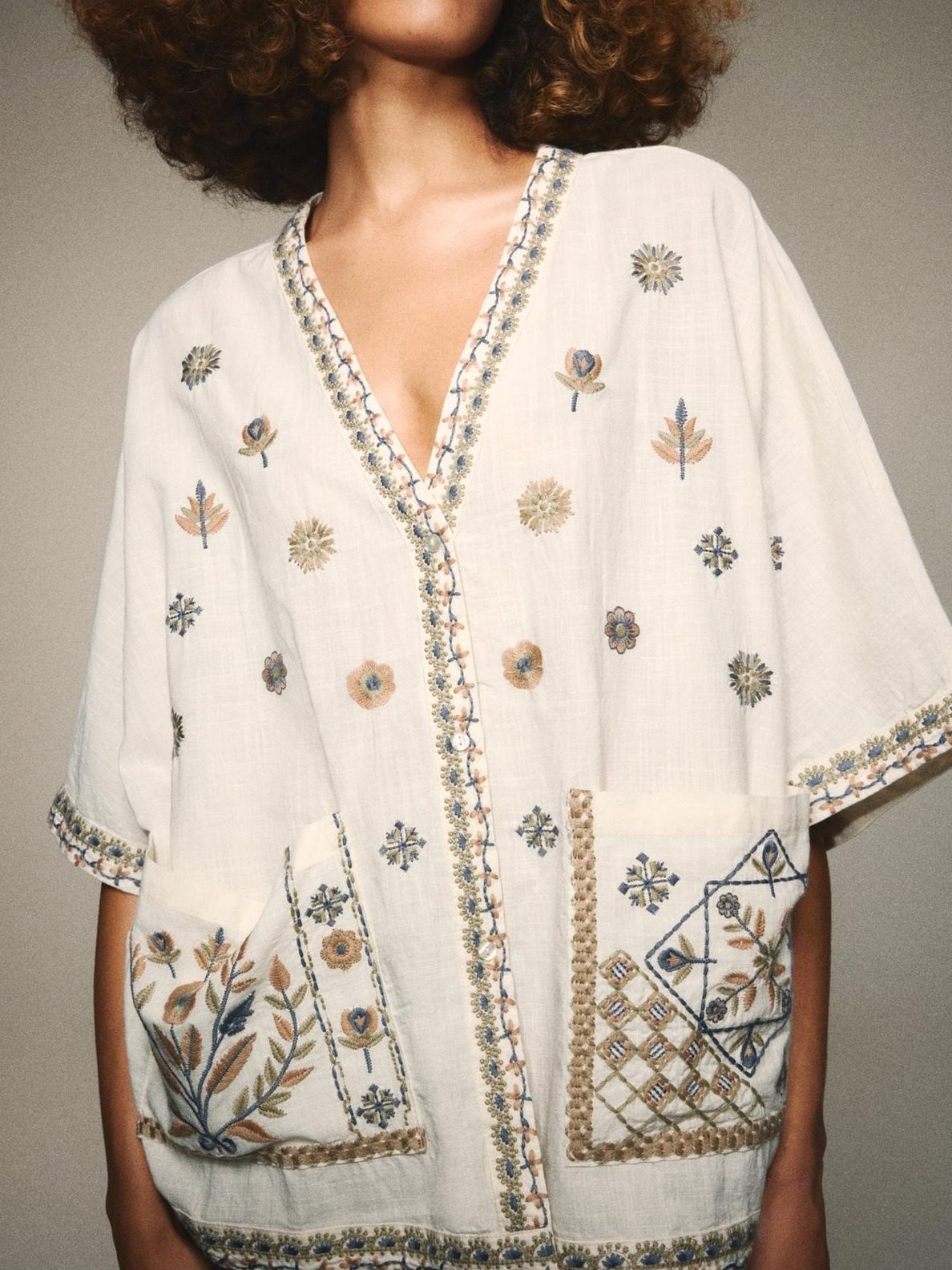 CAMISA BORDADO ZW COLLECTION