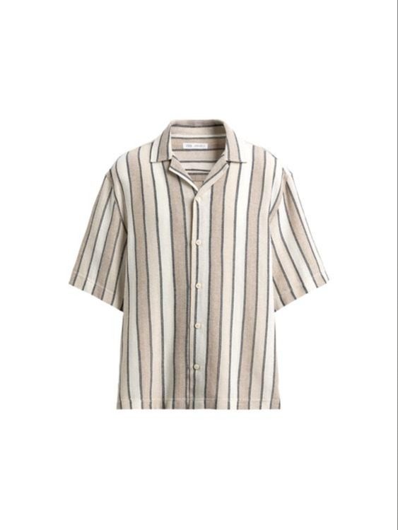 CAMISA JACQUARD RAYADA