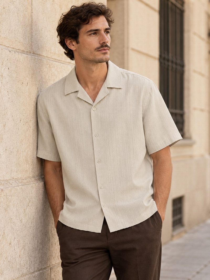 CAMISA RELAXED FIT LINO
