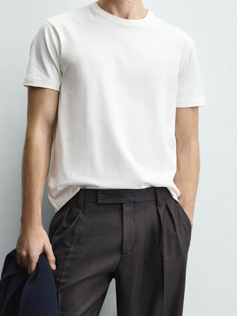 CAMISETA MEDIUM WEIGHT BÁSICA BLANCA