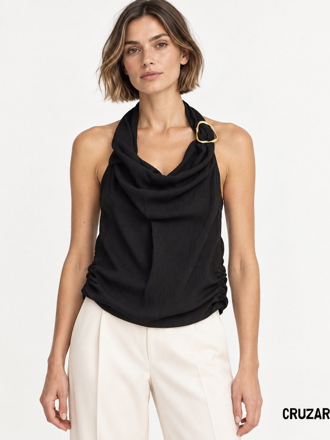 CUERPO HALTER FORNITURA NEGRO
