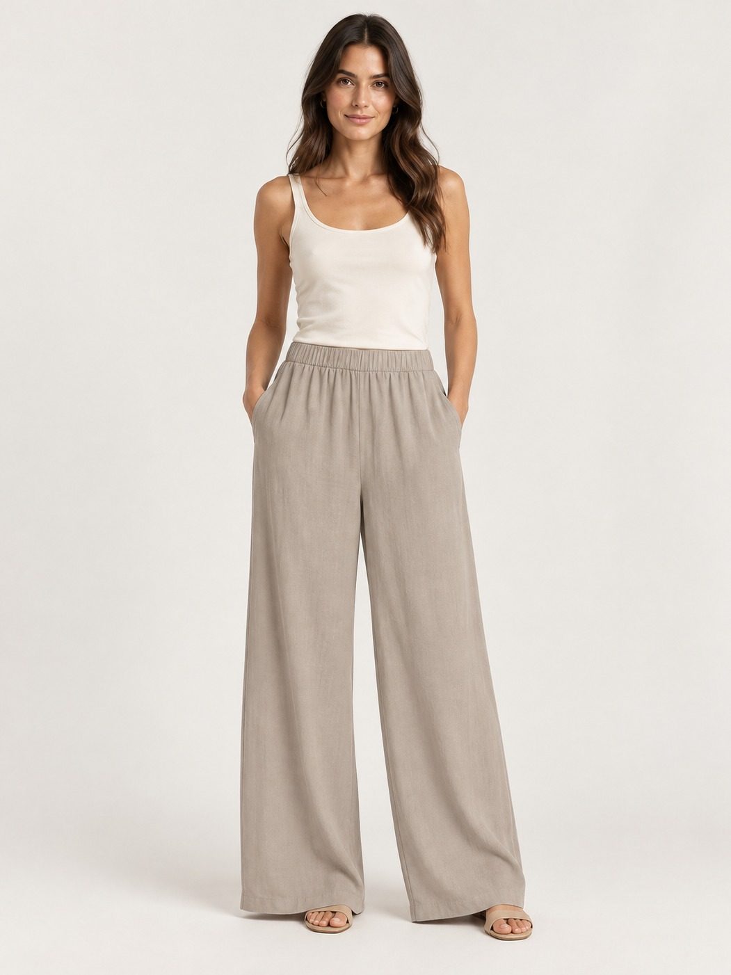 PANTALÓN FLUIDO ANCHO CAVA
