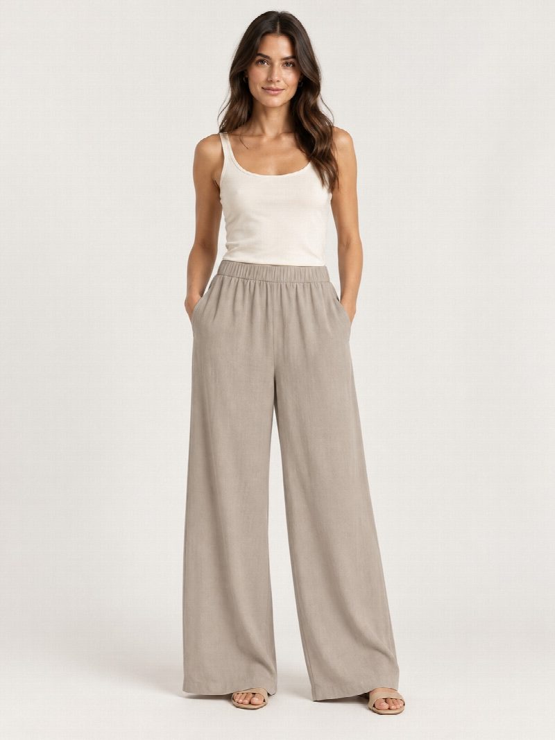 PANTALÓN FLUIDO ANCHO CAVA