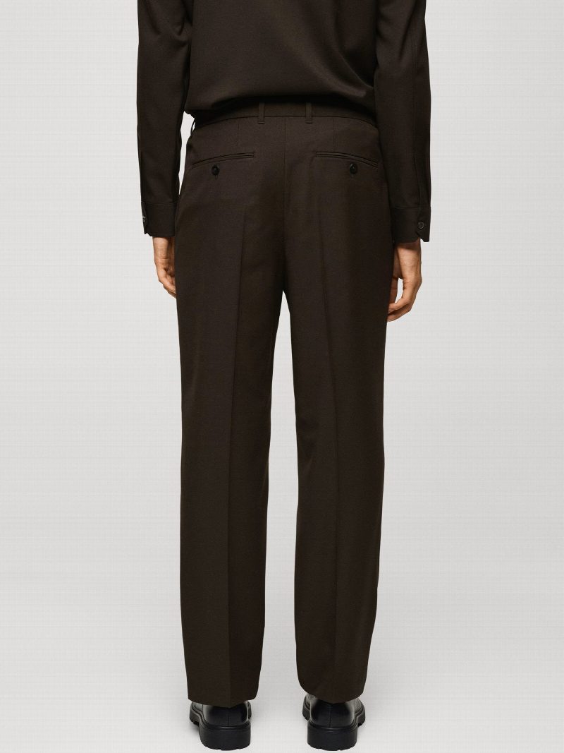 Pantalón regular fit pinzas