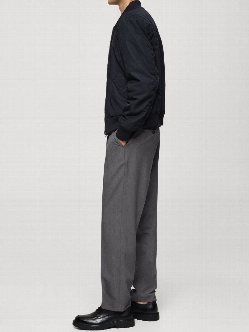Pantalón regular fit pinzas