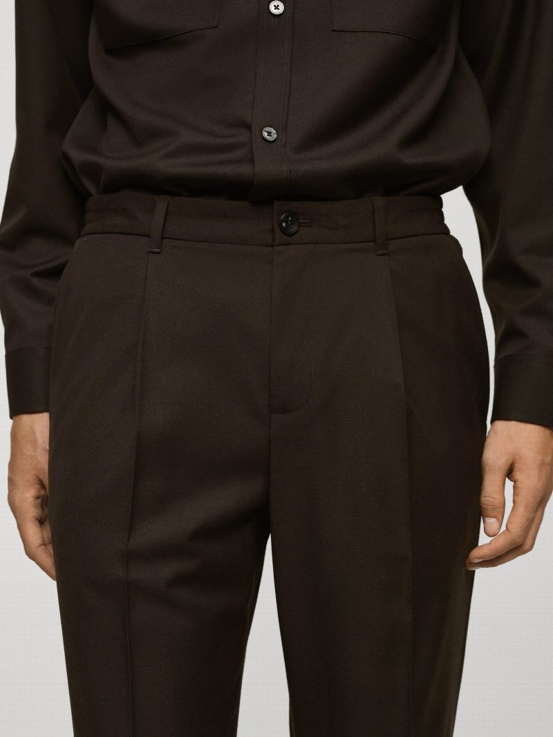 PANTALON REGULAR FIT PINZAS
