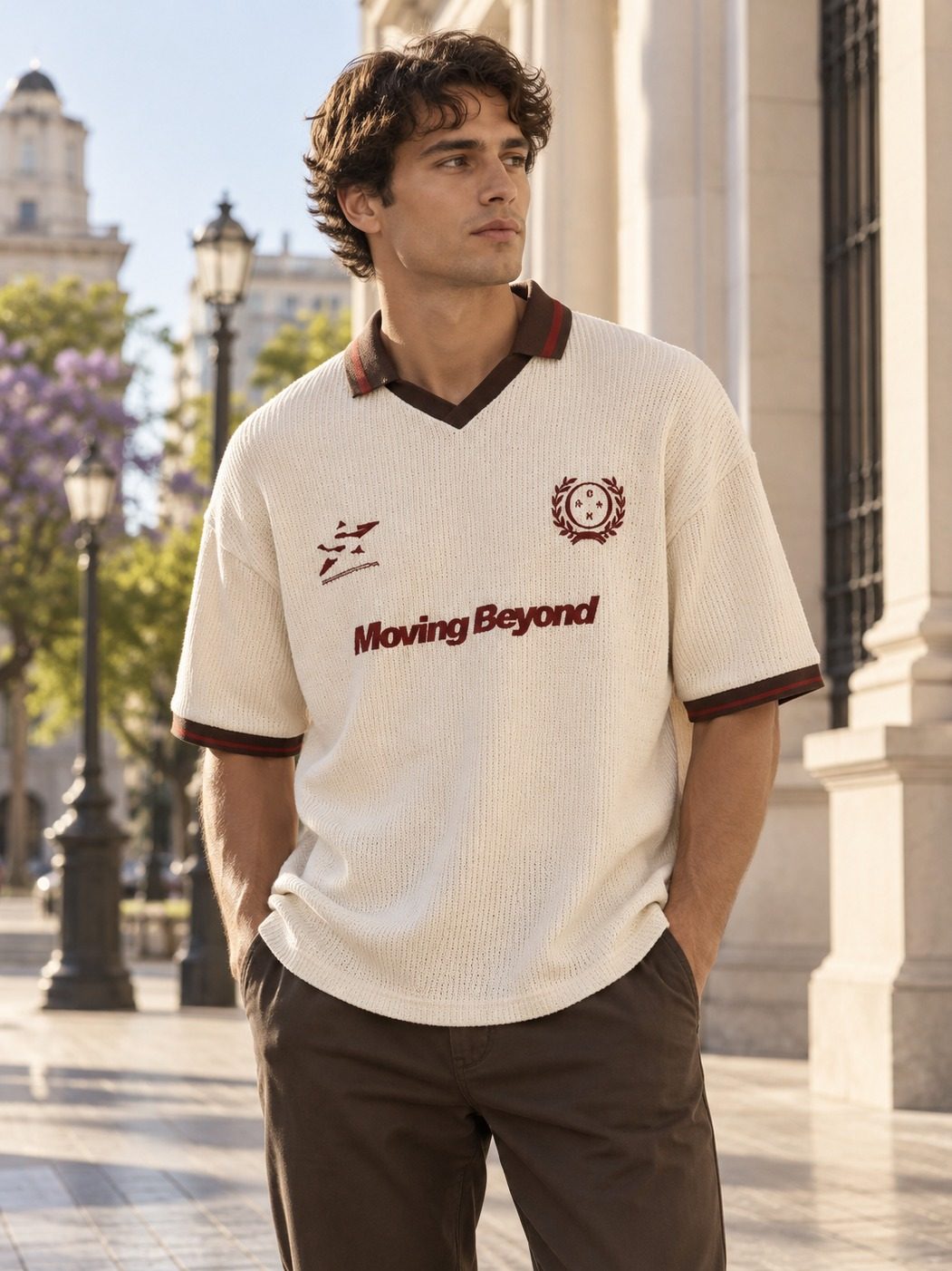 REMERA POLO FUTBOL RETRO ESTRUCTURA