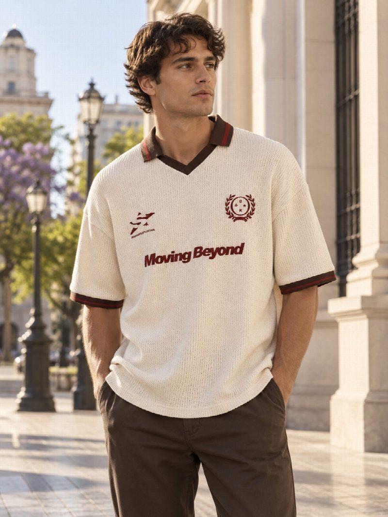 REMERA POLO FUTBOL RETRO ESTRUCTURA