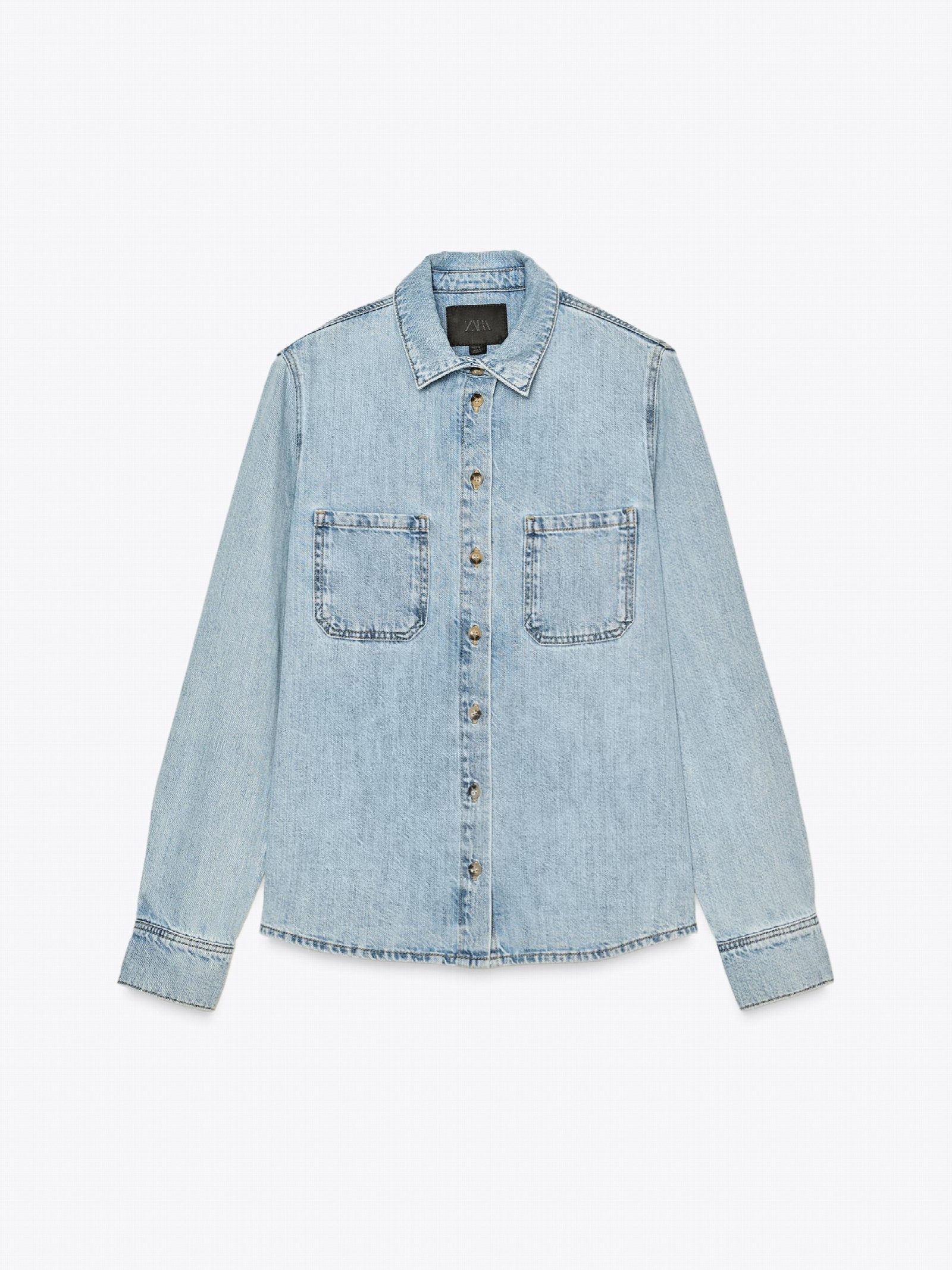 SOBRECAMISA DENIM ZW COLLECTION JEAN CELESTE