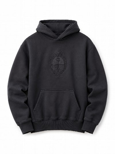 Buzo negro escudo Nacional