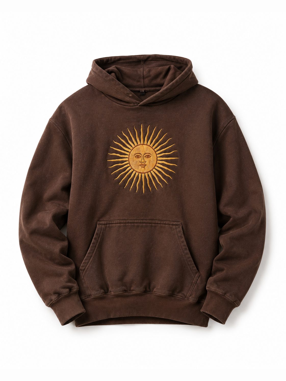 Buzo sol de mayo marron
