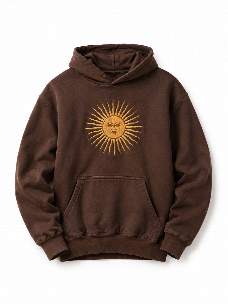 Buzo sol de mayo marron