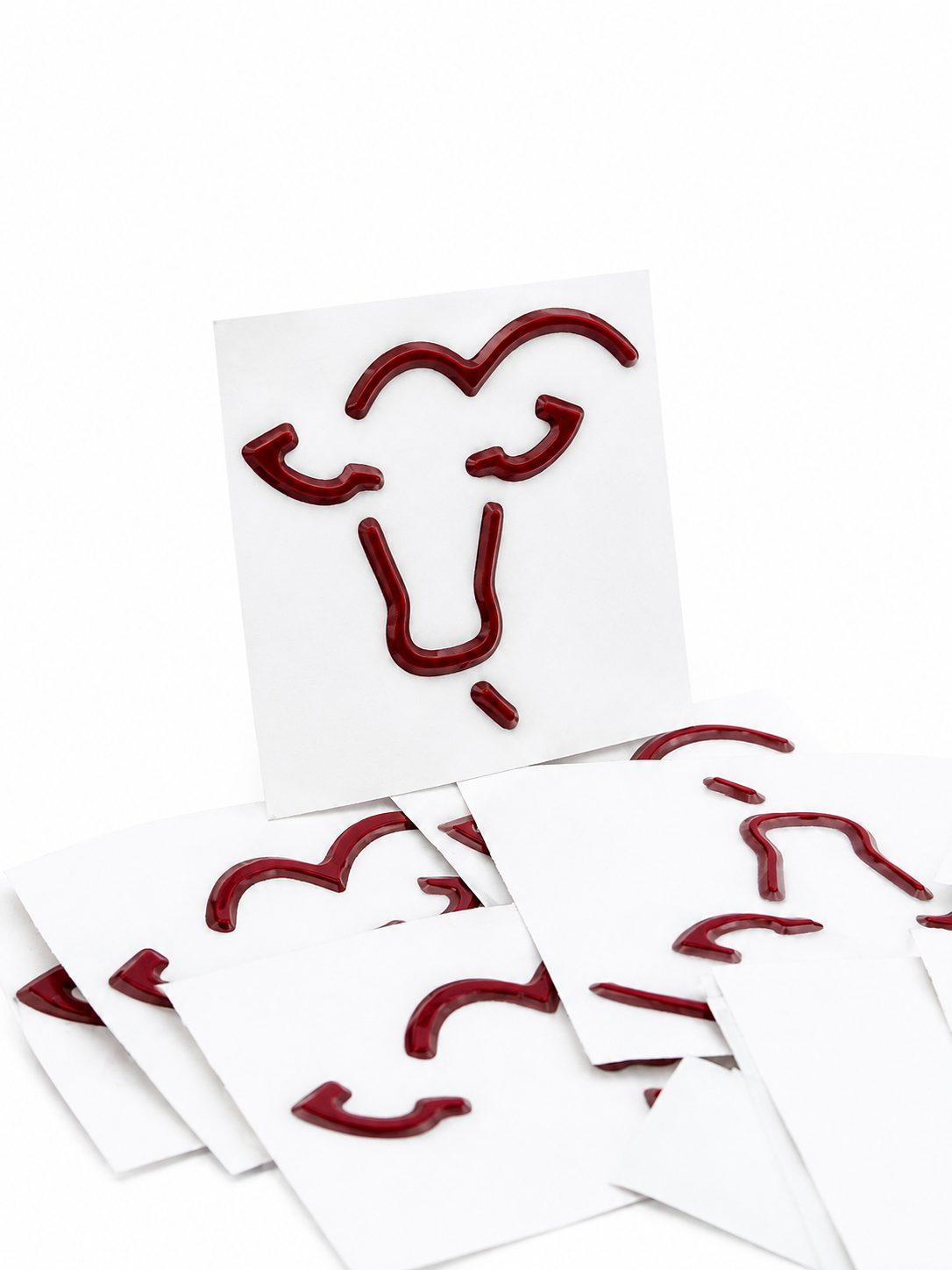 Calcomania con relieve bordo Brangus