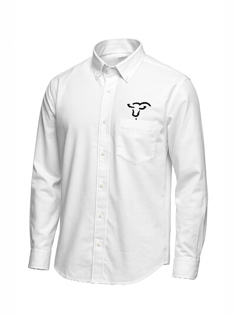 Camisa oxford blanca BRANGUS