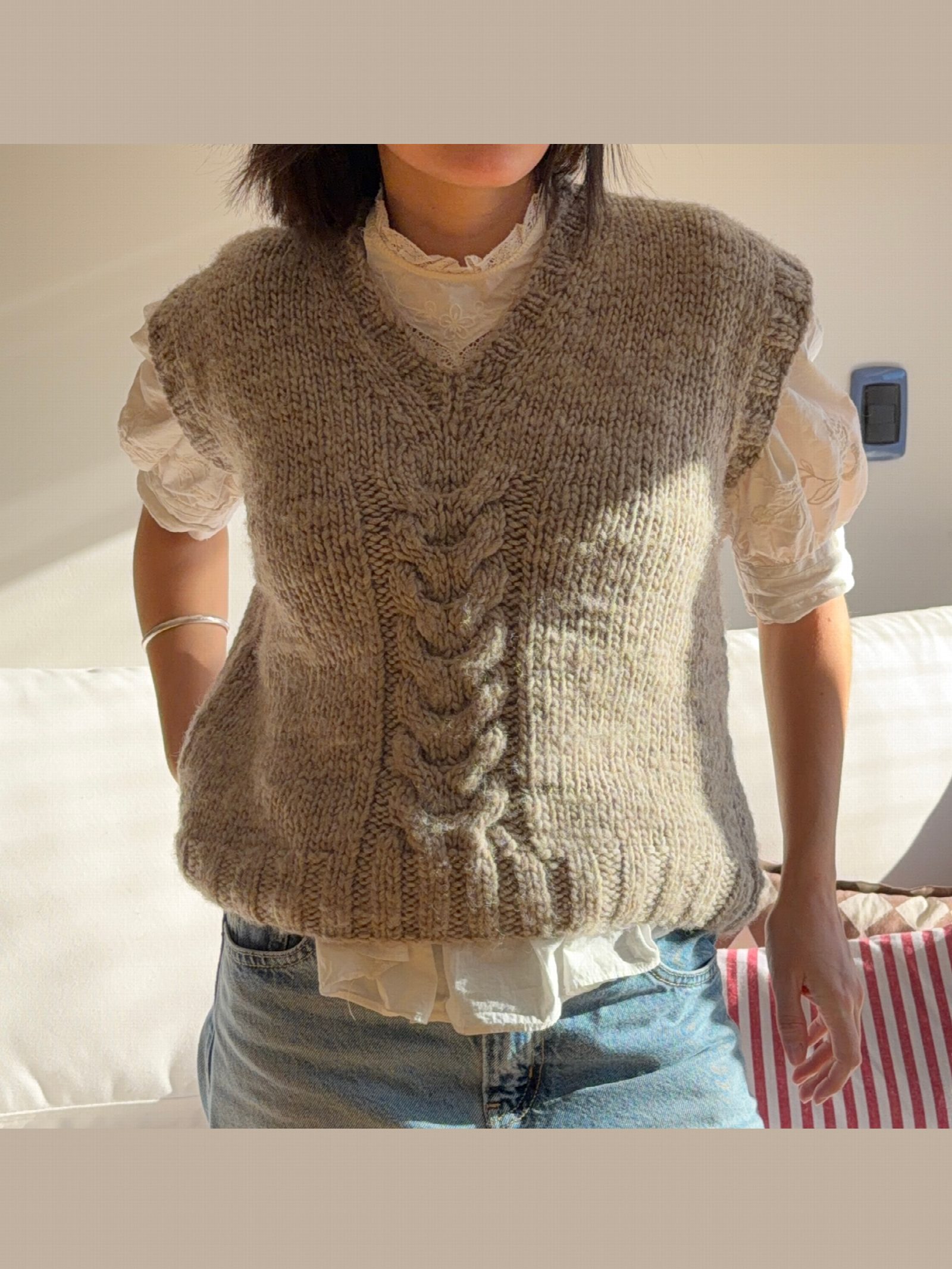 Chaleco Pampa Beige