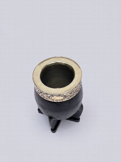 Mate imperial de acero inoxidable (negro)