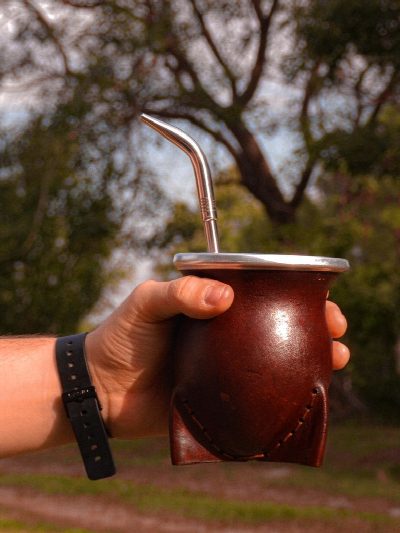 Mate vaqueta (marron)