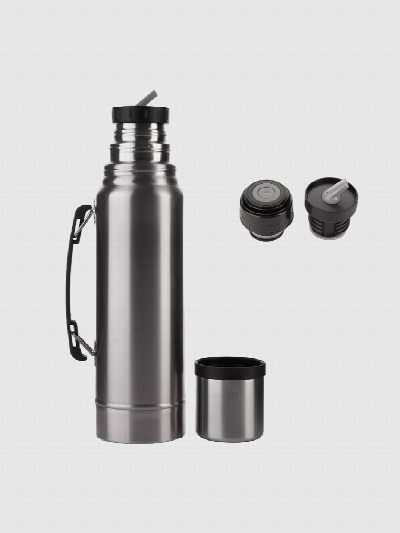 Termo pampero origen 1 litro - acero inoxidable