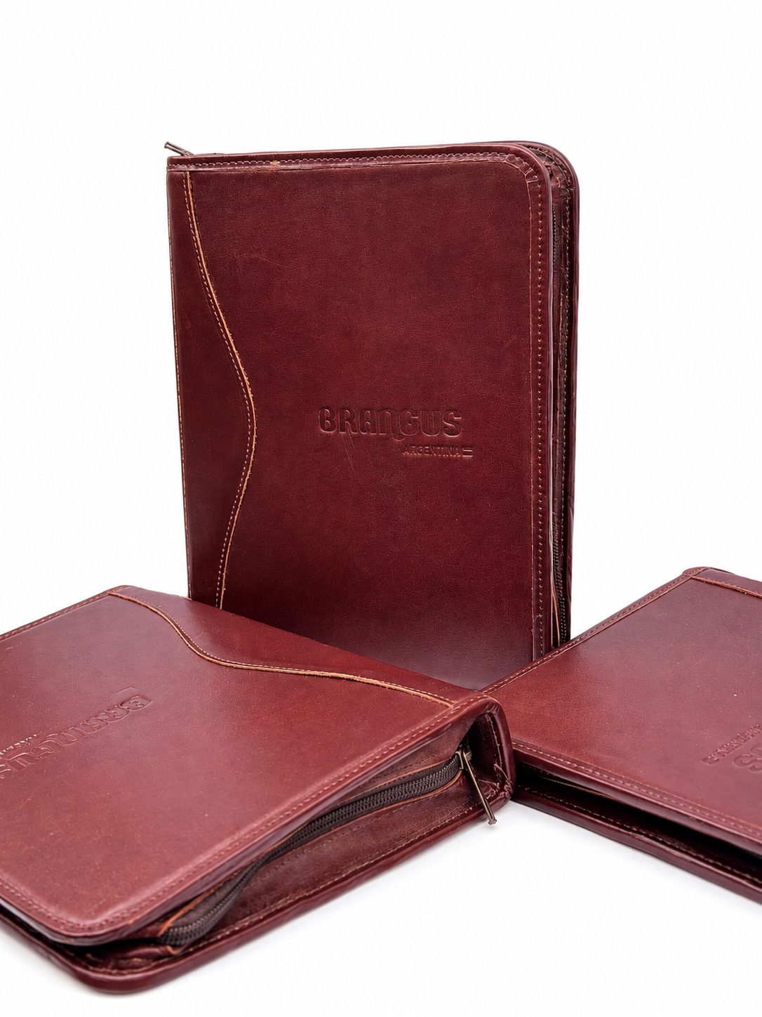 Porta agenda de cuero Brangus