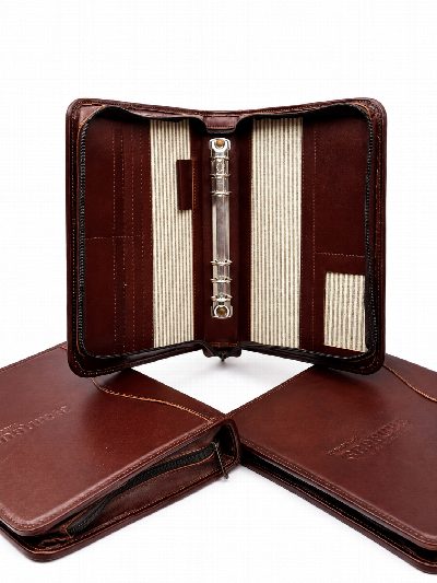 Porta agenda de cuero Brangus