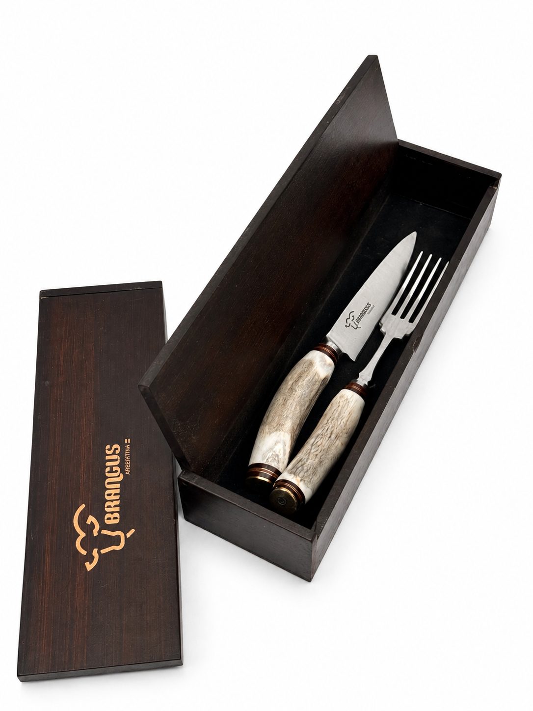 Set de cuchillo y tenedor Brangus