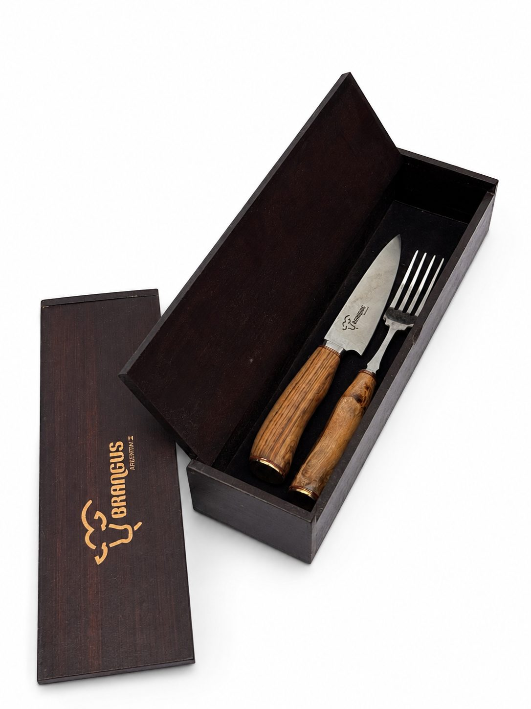 Set de cuchillo y tenedor Brangus