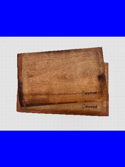 Tabla de madera para asados