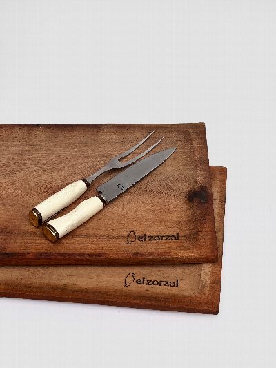 Tabla de madera para asados