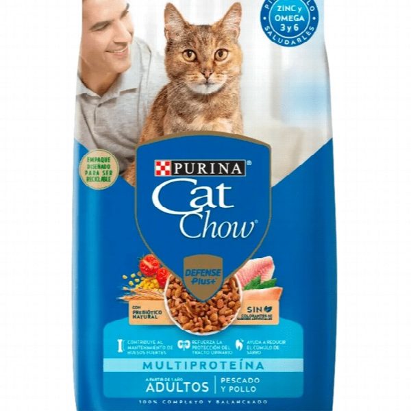 GATO ADULTO PESCADO Y POLLO CON 3KG DE REGALO