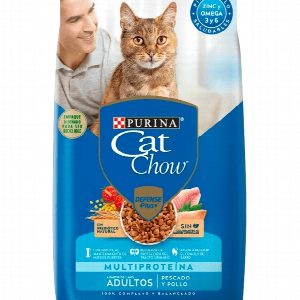 GATO ADULTO PESCADO Y POLLO CON 3KG DE REGALO