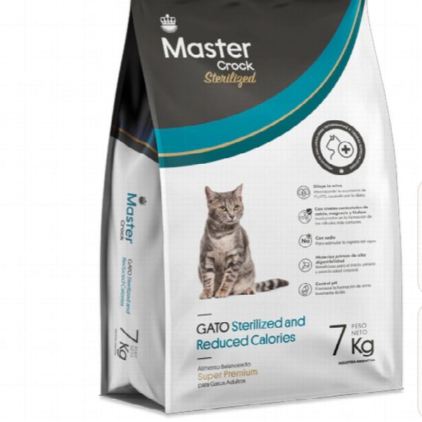 GATO ADULTO STERILIZED Y REDUCED CALORIE - 1kg
